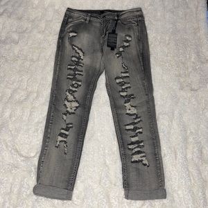 Distressed Jeans